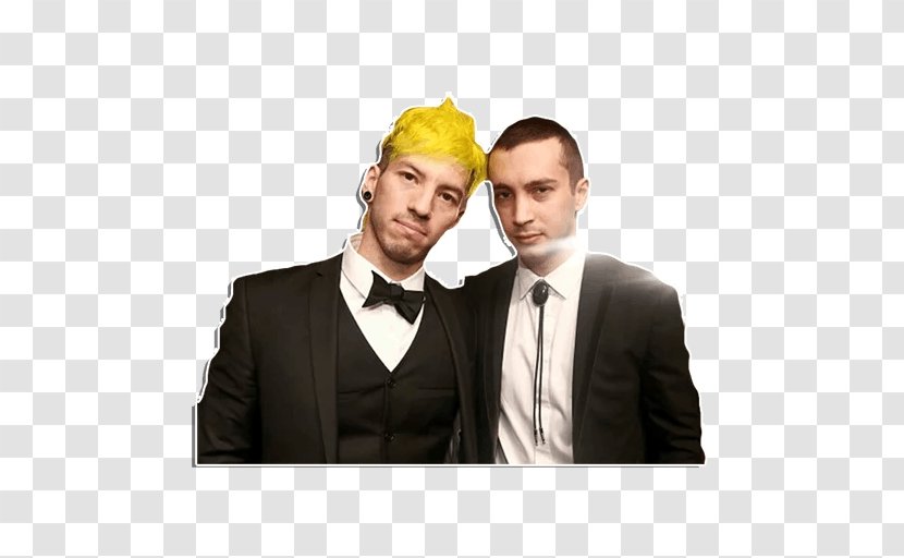 Tyler Joseph Josh Dun TWENTY ØNE PILØTS Sticker - Cartoon - Twenty One Pilots Transparent PNG