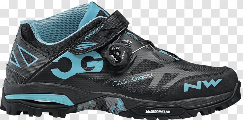 Northwave Enduro Mid Cycling Shoe Mountain Bike Bicycle - Aqua Socks Walmart Transparent PNG