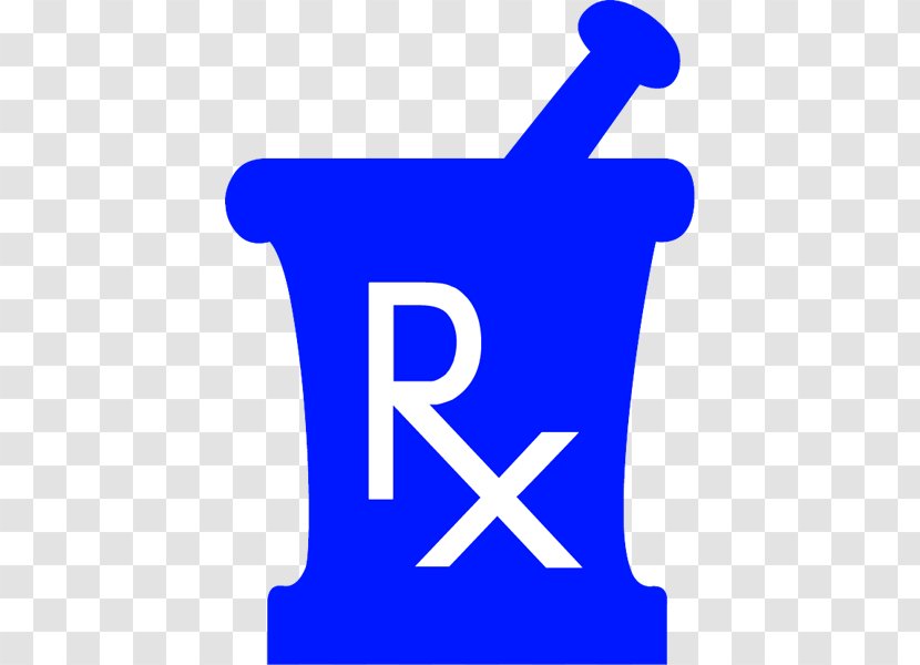 Medical Prescription Symbol Pharmaceutical Drug Pharmacy Clip Art - Electric Blue - Cliparts Transparent PNG