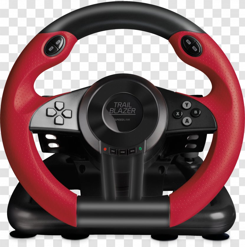 PlayStation 3 4 Black Racing Wheel Game Controllers - Personal Computer - Steering Transparent PNG