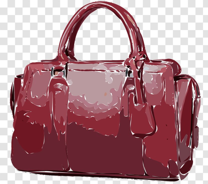Handbag Leather Tote Bag Clothing Accessories - Pink Transparent PNG