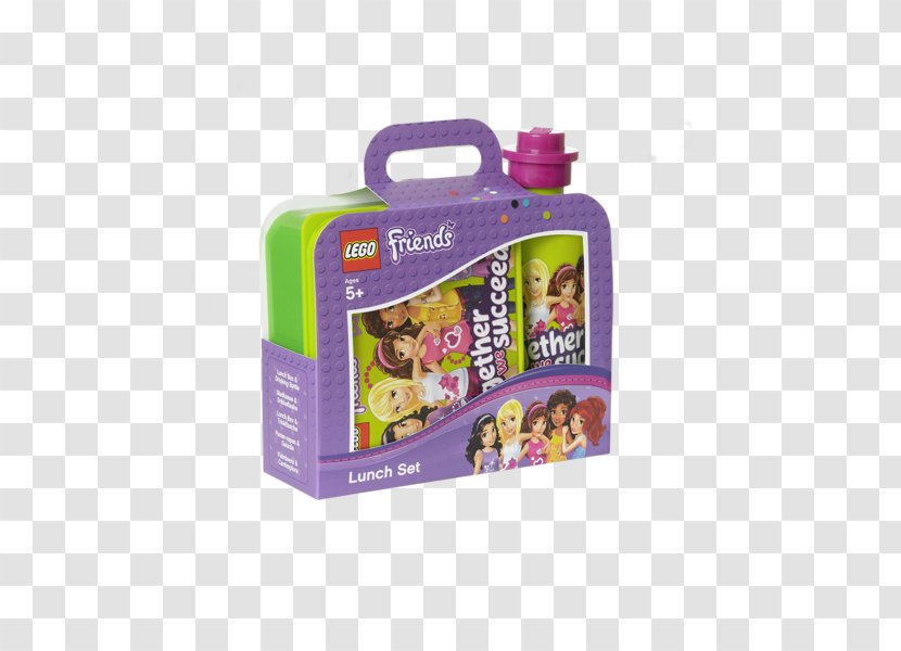 LEGO Friends Lunchset, Lavender, Girl's, Purple Lego Ninjago - Lunch Box Canada Transparent PNG