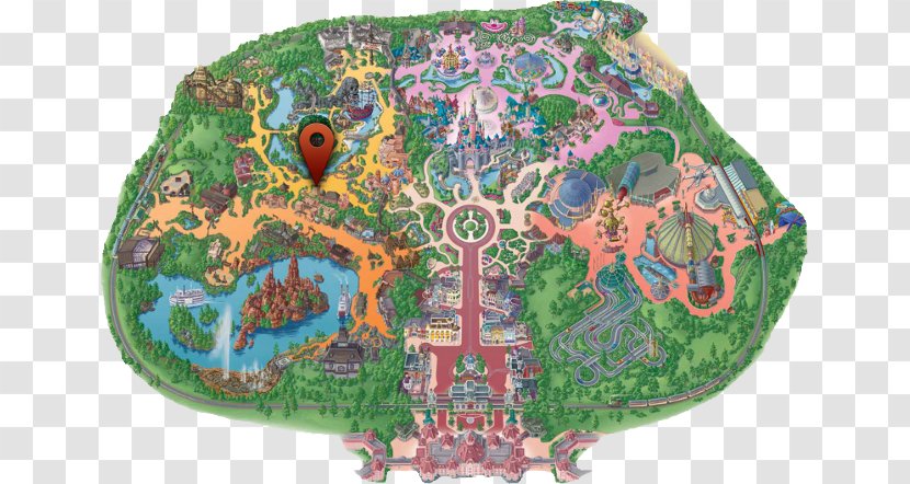 Disneyland Park Paris Walt Disney Studios Luna Park, Coney Island - Cafe Carte Menu Transparent PNG