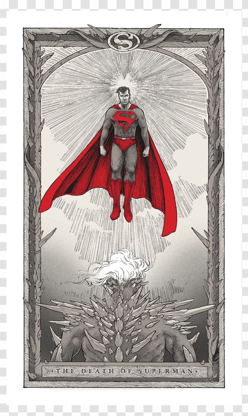 The Death Of Superman Batman/Superman/Wonder Woman: Trinity Comics - Art Transparent PNG