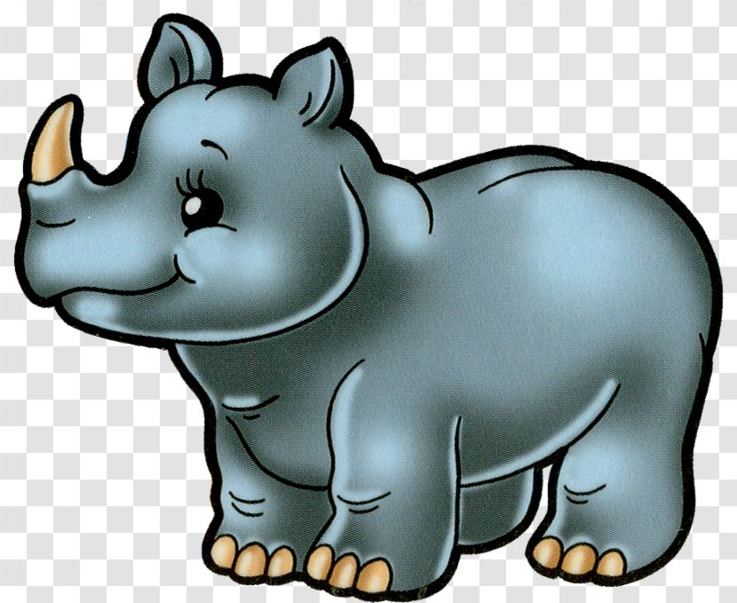 Rhinoceros Cartoon Hippopotamus Clip Art - Organism - Rhino Transparent PNG