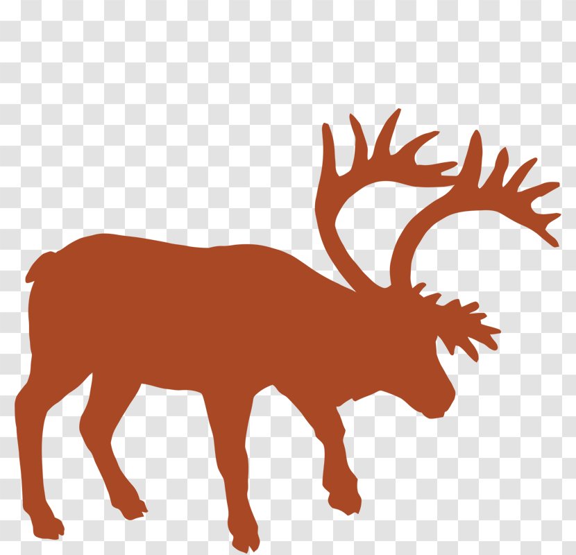 Animal Track Vector Graphics Muskox Reindeer - Drawing - Buck Silhouette Deer Hunting Transparent PNG