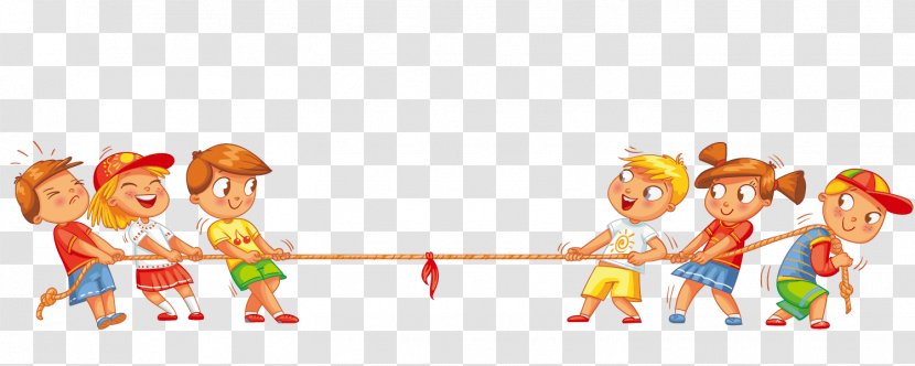 Vector Graphics Child Royalty-free Tug Of War Illustration - Toy Transparent PNG