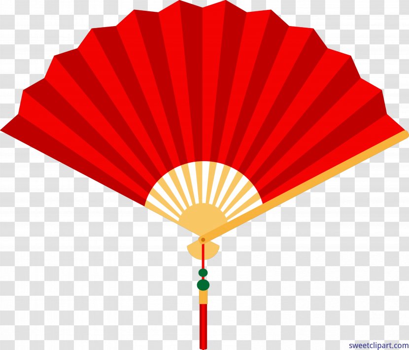 Hand Fan Clip Art - Decorative - Chinese Traditional Festivals Transparent PNG