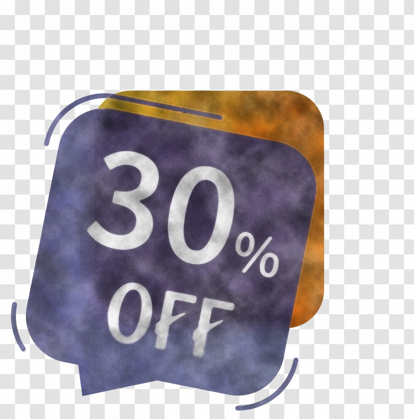 30 Off Sale Sale Tag Transparent PNG