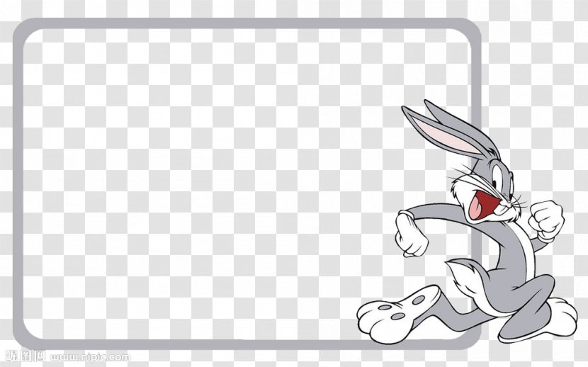 Bugs Bunny & Taz: Time Busters Porky Pig Golden Age Of American Animation Cartoon - Rectangle - Border Transparent PNG