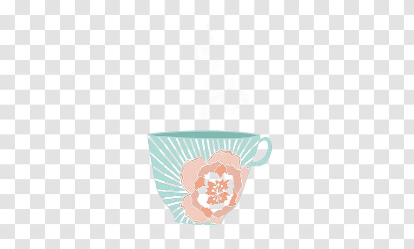 Japanese Cuisine Cartoon - Teacup - Cup Transparent PNG