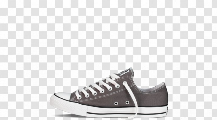 Converse Chuck Taylor All-Stars Plimsoll Shoe Sneakers - Anthracite Transparent PNG