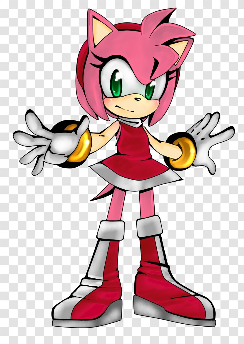 Amy Rose Sonic Adventure The Hedgehog Ariciul Sega - Art Transparent PNG