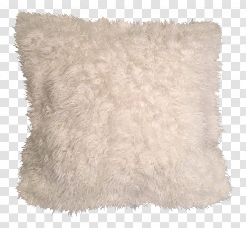 Throw Pillows Fur - Pillow - Fluffy Sign Transparent PNG