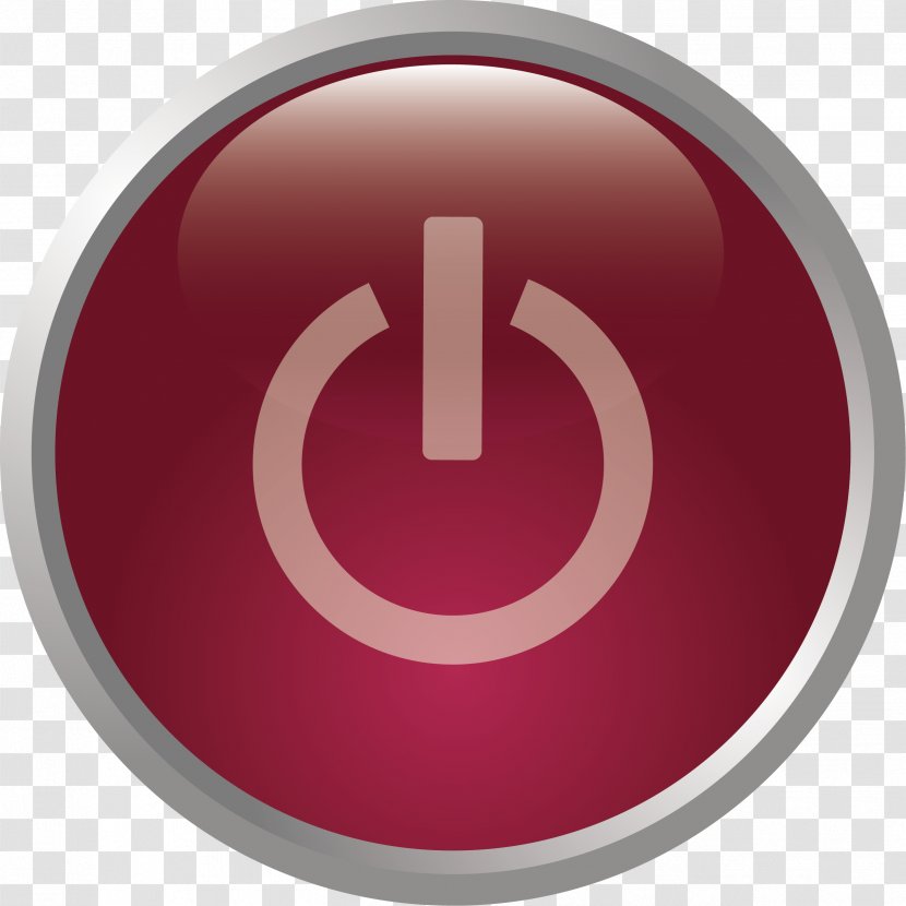Button Switch Icon - Power Symbol - Search Transparent PNG