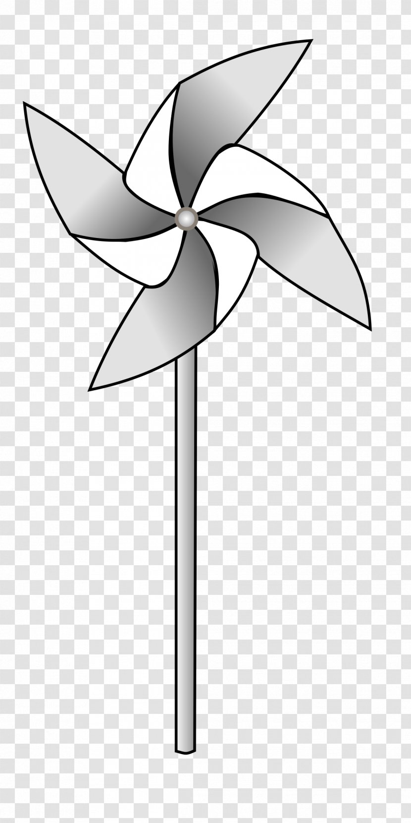 Pinwheel Clip Art - Public Domain - Toy Transparent PNG