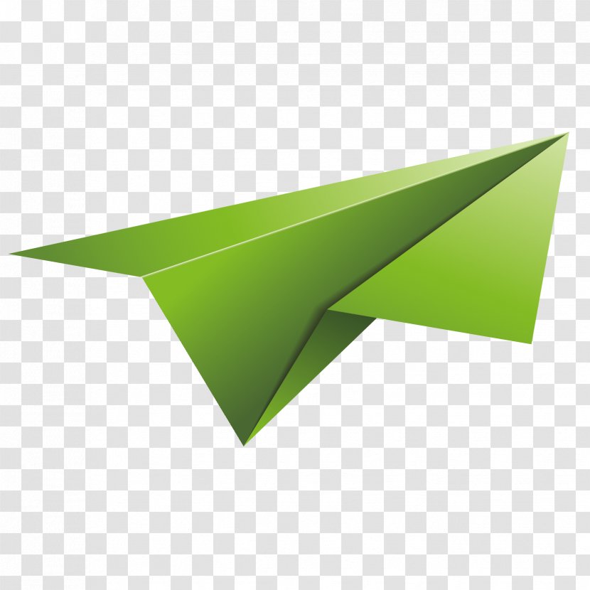 Airplane Paper Plane Aircraft Origami - Vector Material Transparent PNG