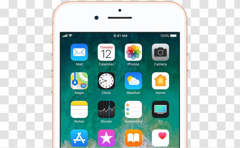 Apple IPhone 8 Plus 7 6s X - Communication Device Transparent PNG