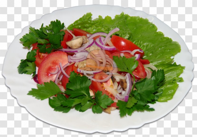 Salad Platter Leaf Vegetable Garnish Recipe Transparent PNG