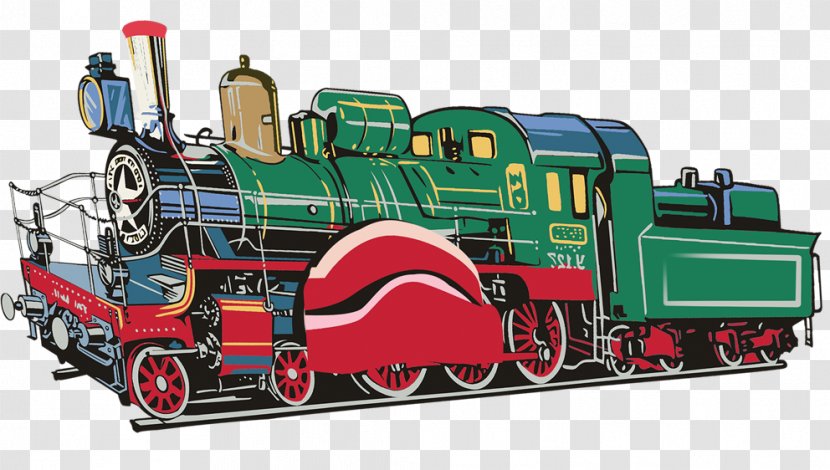 Train Cartoon - Rolling Stock Transparent PNG