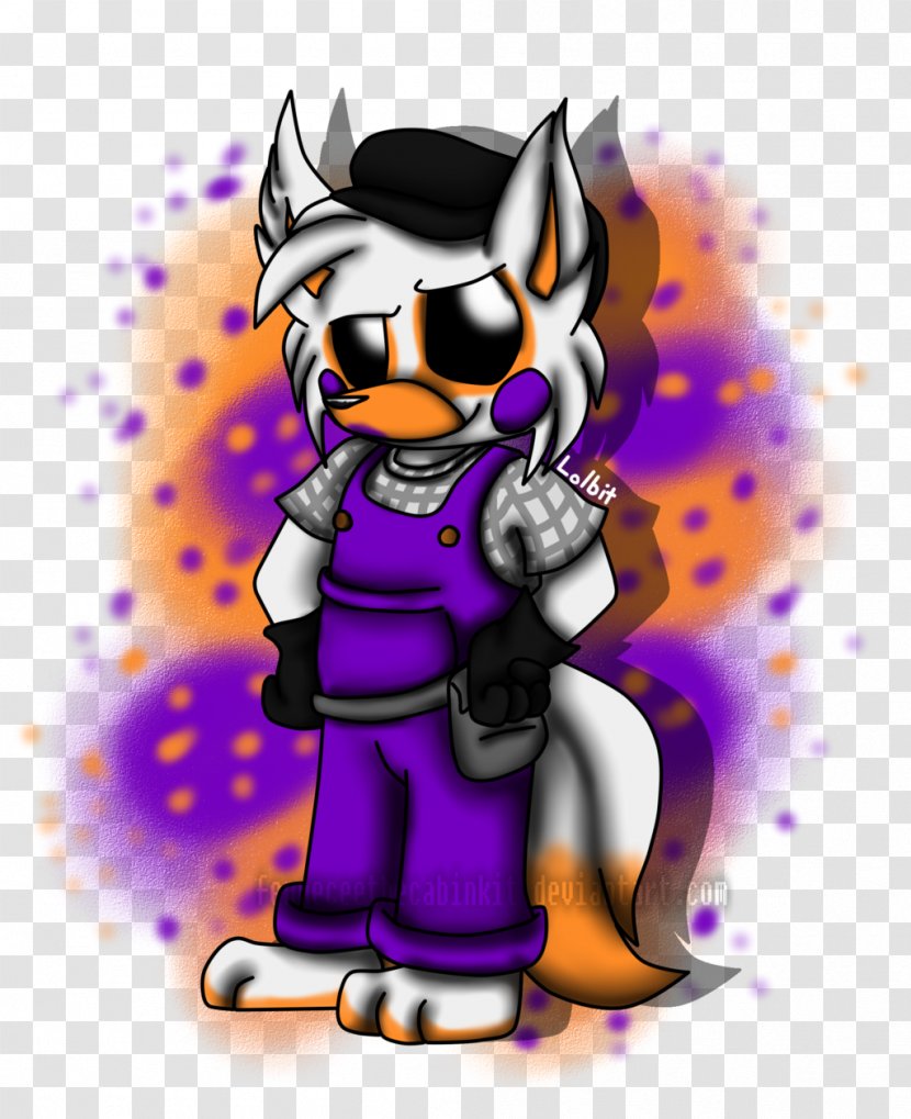 Five Nights At Freddy's: Sister Location Freddy's 2 FNaF World 4 - Purple - Nightmare Foxy Transparent PNG