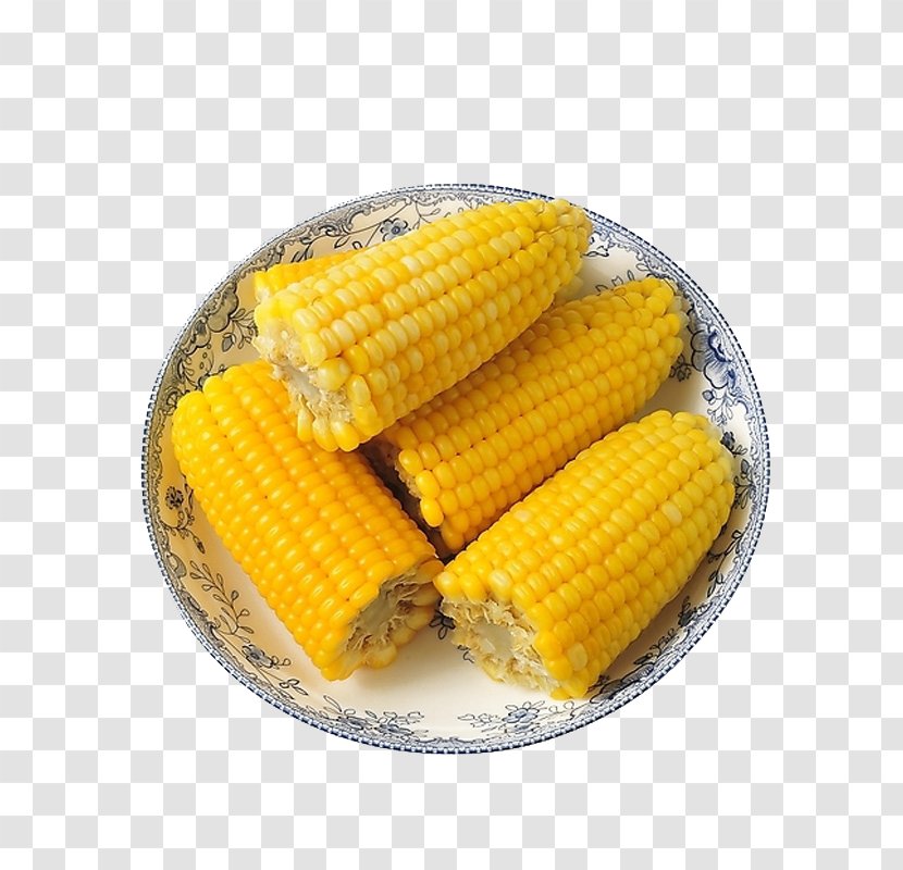 Corn On The Cob Waxy Sweet Food Baby - Kernels - Delicious Bowl Of Transparent PNG