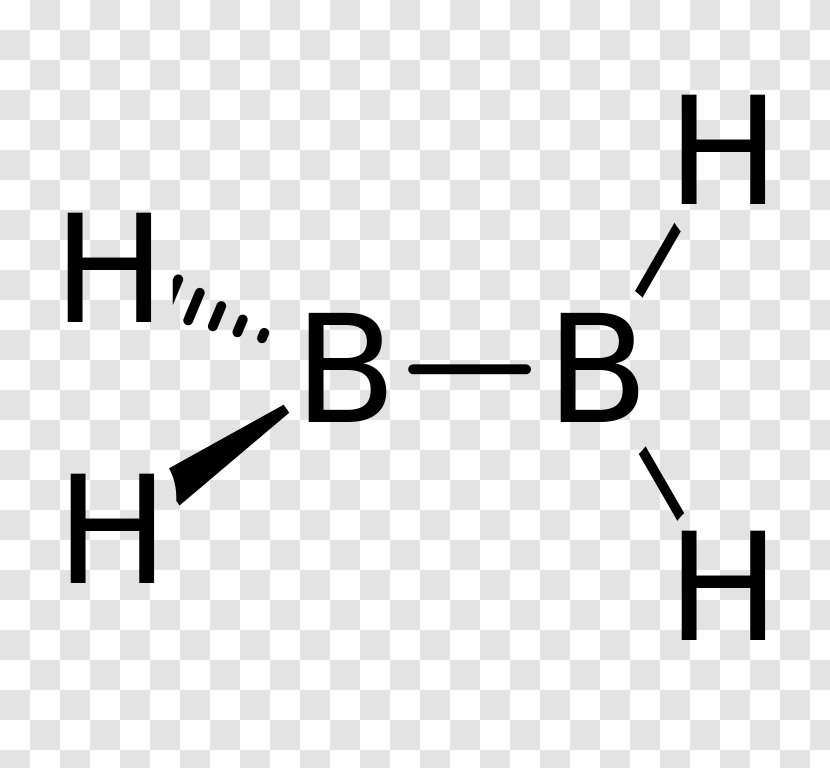 Diborane(4) Boron Chemistry - Watercolor - Excited Transparent PNG