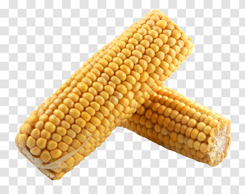 Corn On The Cob Maize Sweet Vegetable - Ingredient Transparent PNG