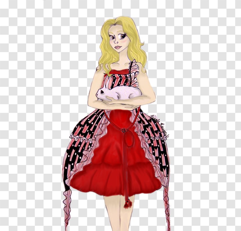Costume Fashion - Model - Alice Dress Transparent PNG