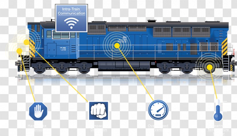 Railroad Car Rail Transport Train Goods Wagon - Freight Transparent PNG