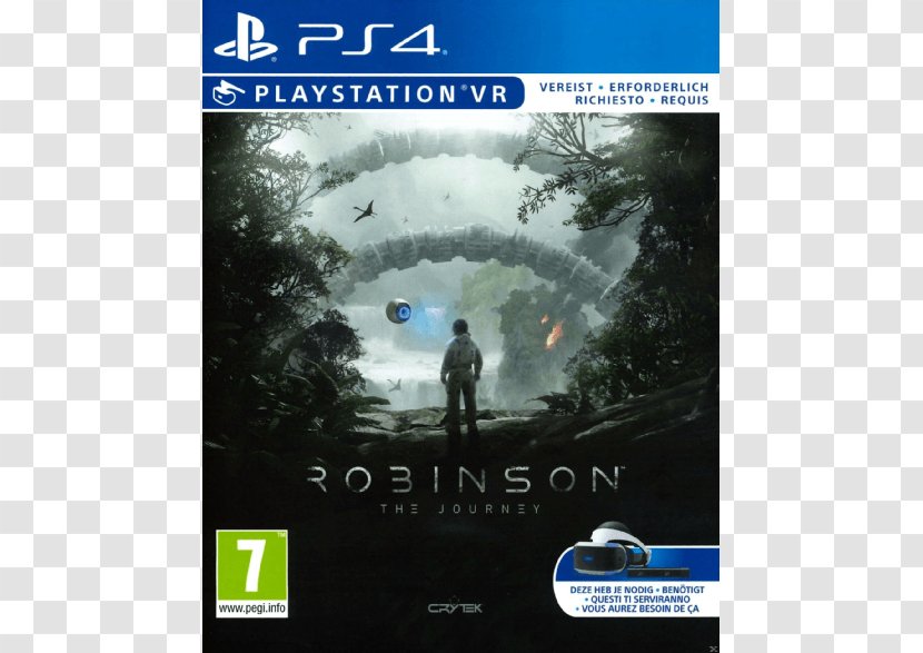 PlayStation VR Robinson: The Journey 4 Video Game CRYENGINE - Cryengine - Solde Transparent PNG