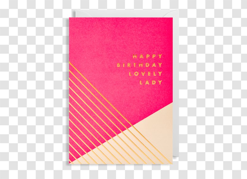 Greeting & Note Cards Birthday Paper Wish Happiness - Candle - Pink Transparent PNG