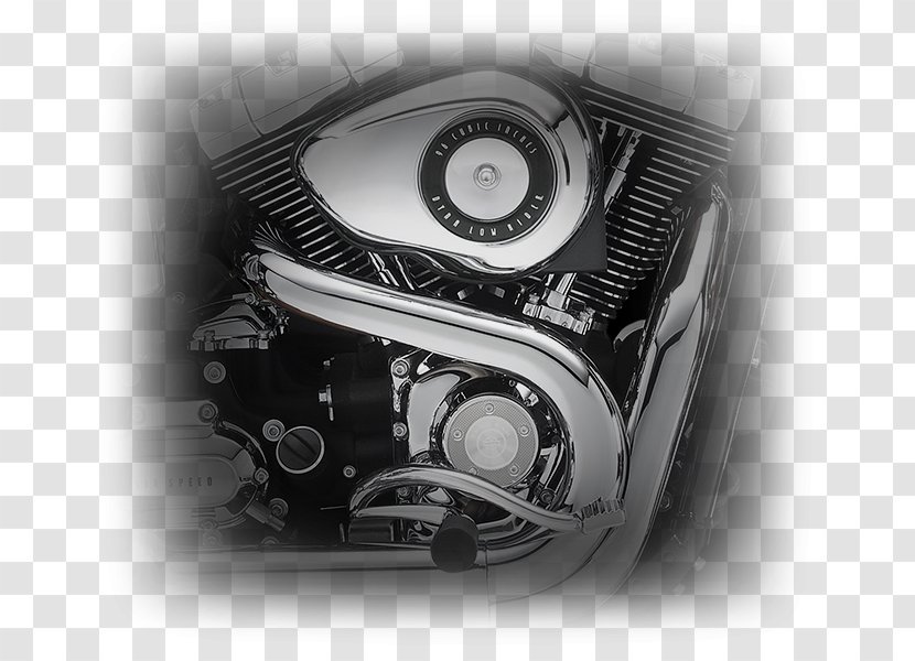 Car Exhaust System Automotive Lighting Harley-Davidson Super Glide - Harleydavidson Twin Cam Engine Transparent PNG