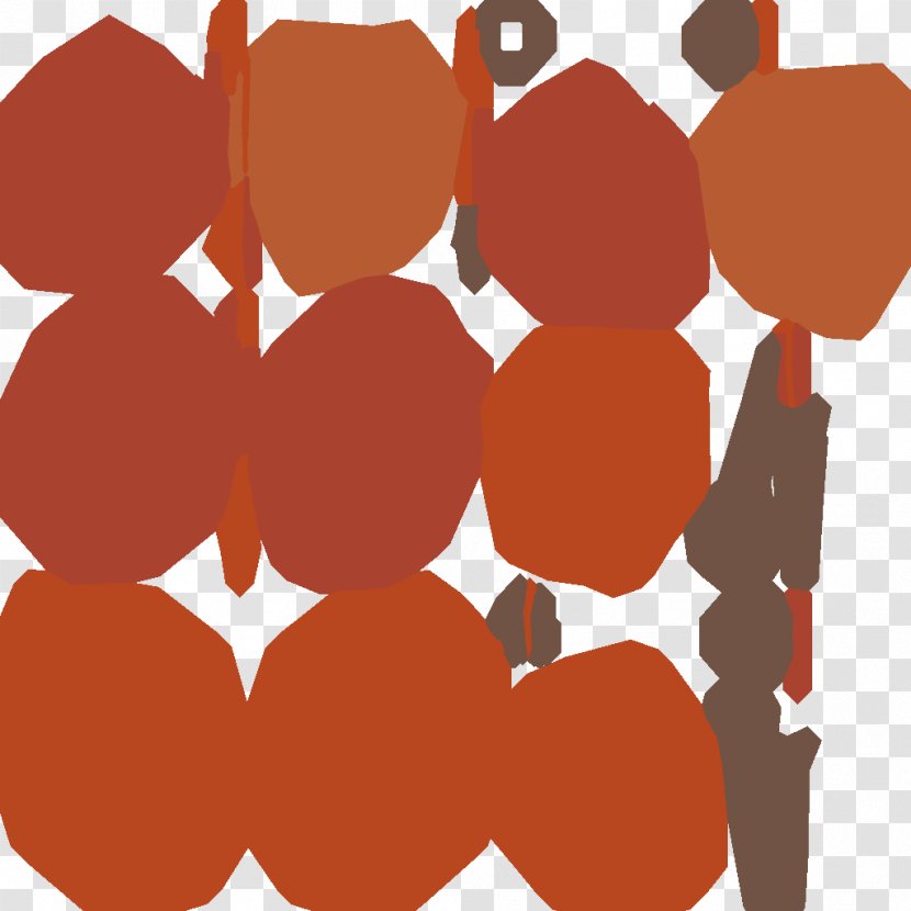 Fruit Cartoon - Meatball - Orange Transparent PNG