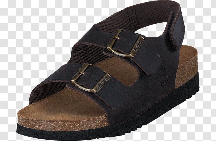 Slipper Sandal Shoe Dr. Scholl's Flip-flops - Brown Transparent PNG
