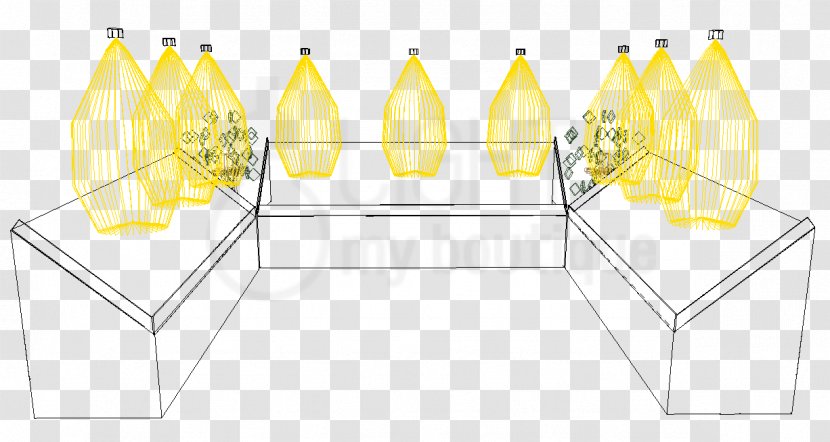 Line Point Angle - Furniture - Design Transparent PNG