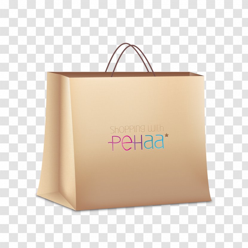 Paper Bag Shopping - Brand - Vector Transparent PNG