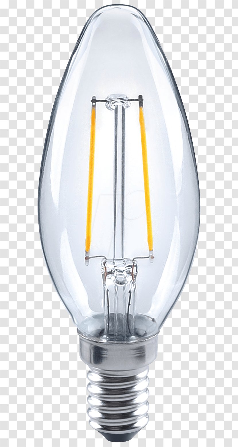 Incandescent Light Bulb Edison Screw LED Filament Lamp - Bayonet Mount Transparent PNG
