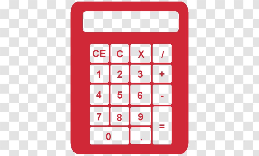 Telephony Numeric Keypads Line Calculator Accounting - Number Transparent PNG