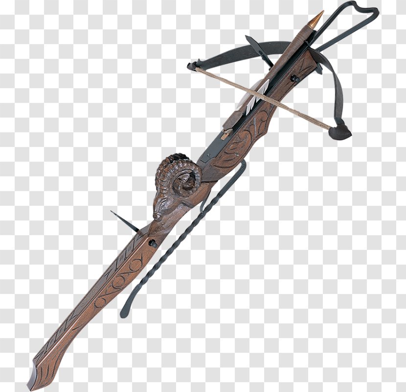 Crossbow Ranged Weapon Stock Assault - Bow And Arrow Transparent PNG