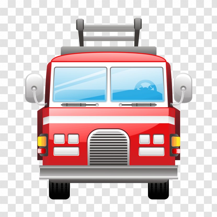 Fire Engine Firefighter Siren Ambulance - Creative Transparent PNG
