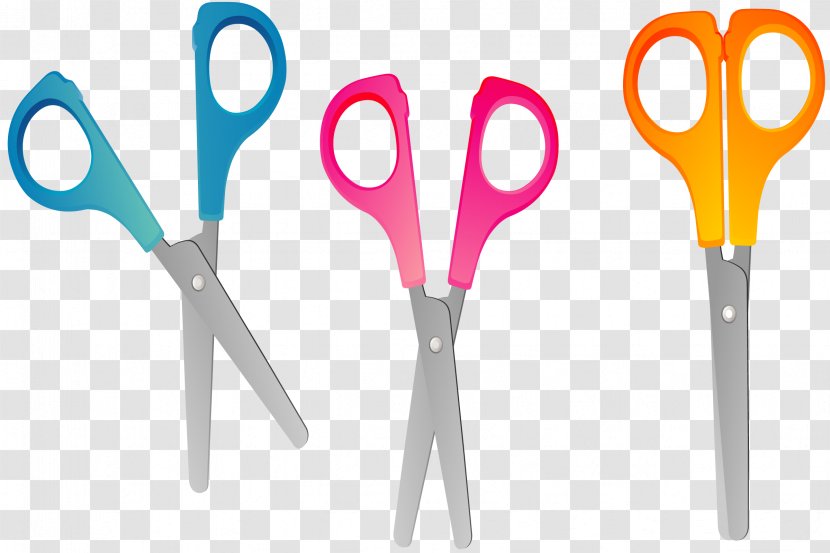 Paper Color Stationery Icon - Drawing - Scissors Transparent PNG