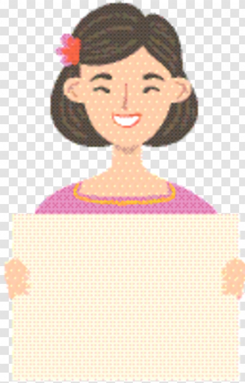 Woman Hair - Cheek - Animation Art Transparent PNG