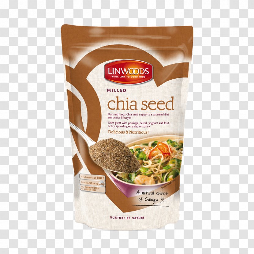 Organic Food Chia Seed Linseed Oil Flax Acid Gras Omega-3 - Vegetarian - Seeds Transparent PNG