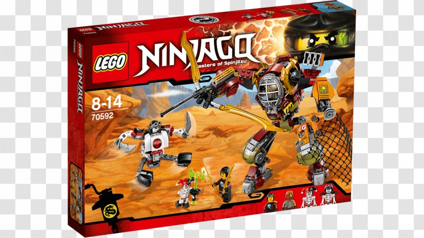 The LEGO Ninjago Movie Video Game Toy 70592 NINJAGO Salvage M.E.C. Sensei Wu - Block - Lego Transparent PNG