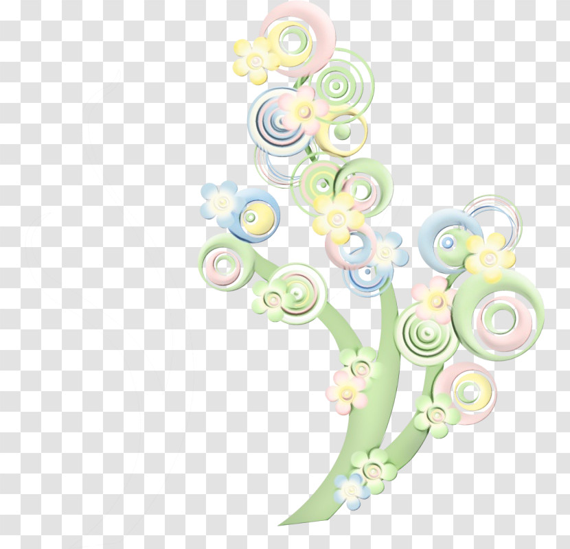 White Leaf Plant Flower Ornament Transparent PNG