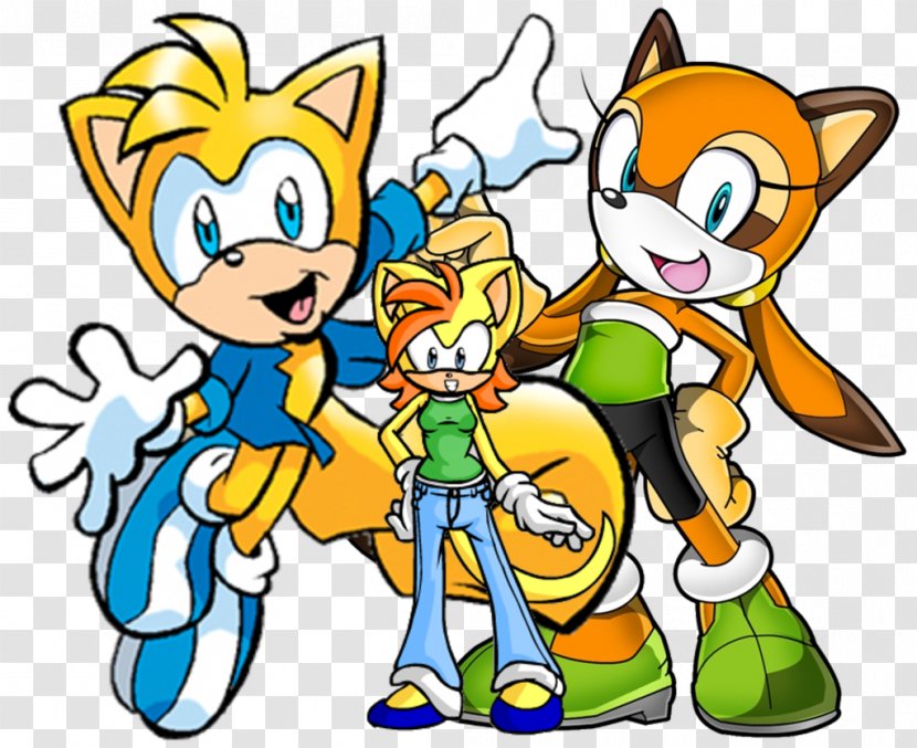 Squirrel Sonic The Hedgehog Espio Chameleon Mania Knuckles' Chaotix - Fictional Character Transparent PNG