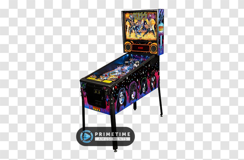 Kiss The Pinball Arcade Stern Electronics, Inc. Game - Builder's Trade Show Flyer Transparent PNG