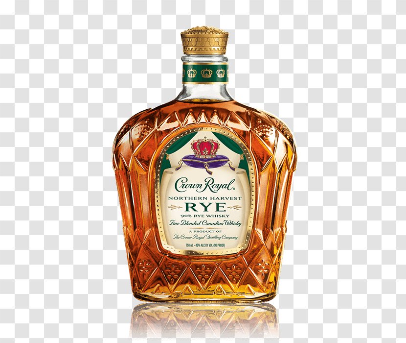 Crown Royal Rye Whiskey Canadian Whisky Blended - Distilled Beverage - Oatmeal Raisin Cookies Transparent PNG