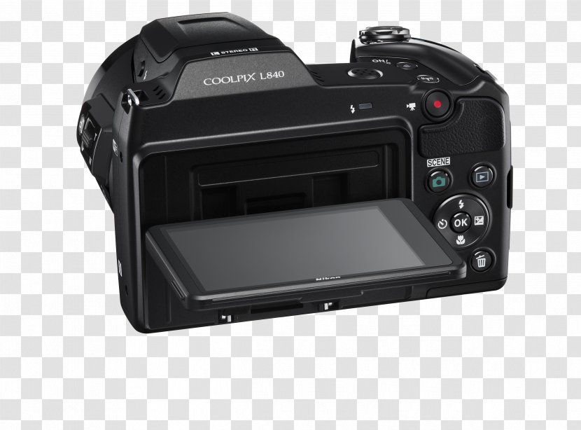 Point-and-shoot Camera Nikon Coolpix L830 Zoom Lens - Super Binoculars Transparent PNG